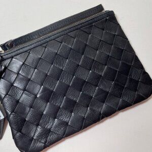 Latico Leather Amal Wristlet in Black Brand New